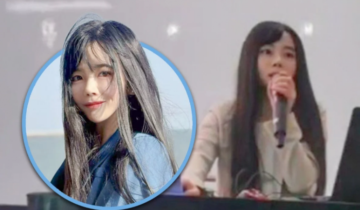 Nữ phó giáo sư Trung Quốc thu hút nhiều người xem video bài giảng không chỉ vì nội dung về trí tuệ nhân tạo mà còn bởi ngoại hình của cô. Ảnh: SCMP