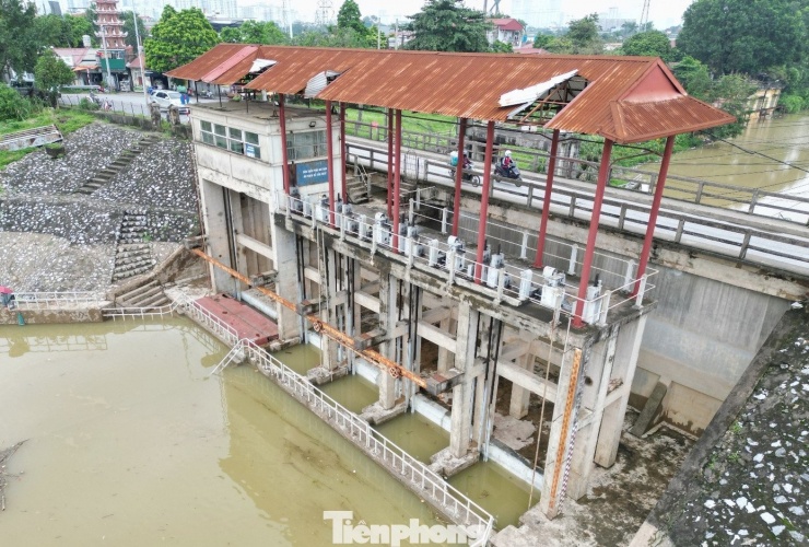 Cận cảnh vị trí chuẩn bị xây trạm bơm tiêu úng hơn 4.200 tỷ đồng lớn nhất Hà Nội - 3