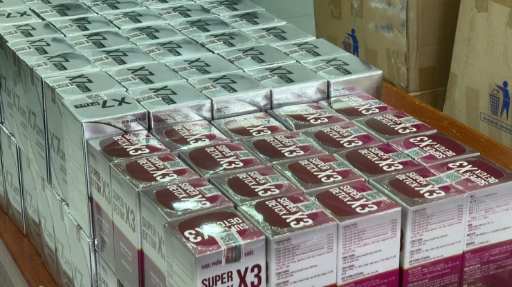 Tang vật bị công an thu giữ. Ảnh: CA