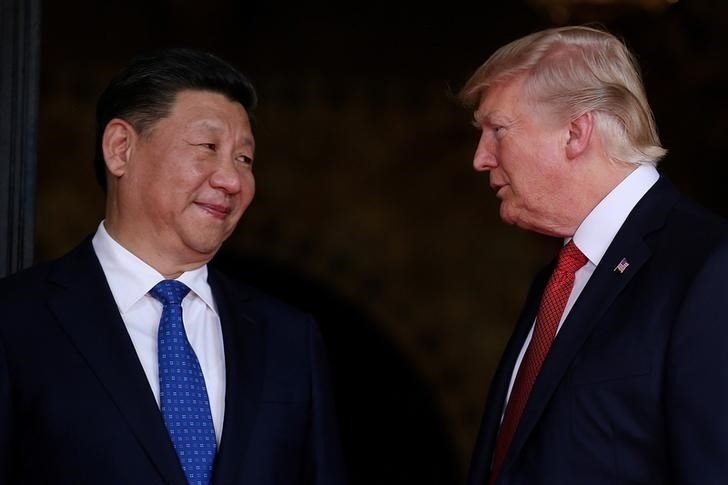 Tổng thống Mỹ Donald Trump và Chủ tịch Trung Quốc Tập Cận Bình. (Ảnh: Reuters)
