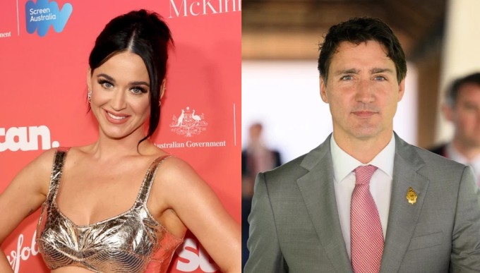 Ông Trudeau và Katy Perry có nhiều điểm đồng điệu.