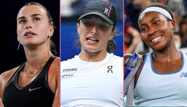 Sabalenka (áo đen) chắc chắn giữ vị thế số 1 cuối năm 2025