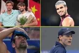 2 anh em họ "lên hương", Sinner - Djokovic gây thất vọng (Bảng xếp hạng tennis 13/10)