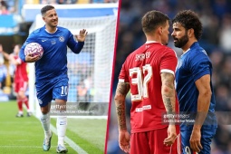Bóng đá - Huyền thoại Chelsea - Liverpool tái xuất: Hazard phô diễn, Costa lại “nóng máu”