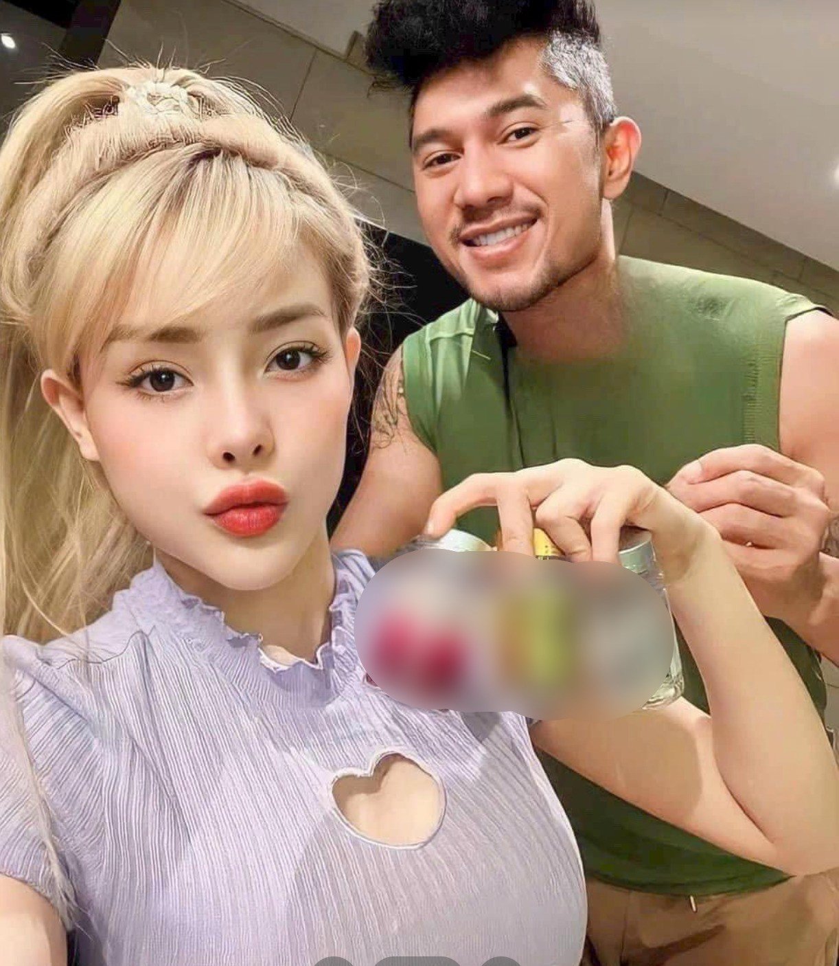 Ngân 98 quảng cáo thuốc giảm cân trên nhiều nền tảng.