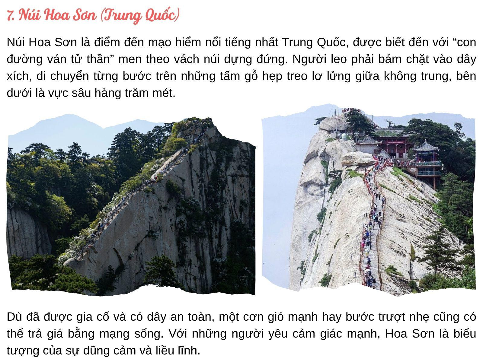 9 địa điểm du lịch không dành cho người yếu tim - 7