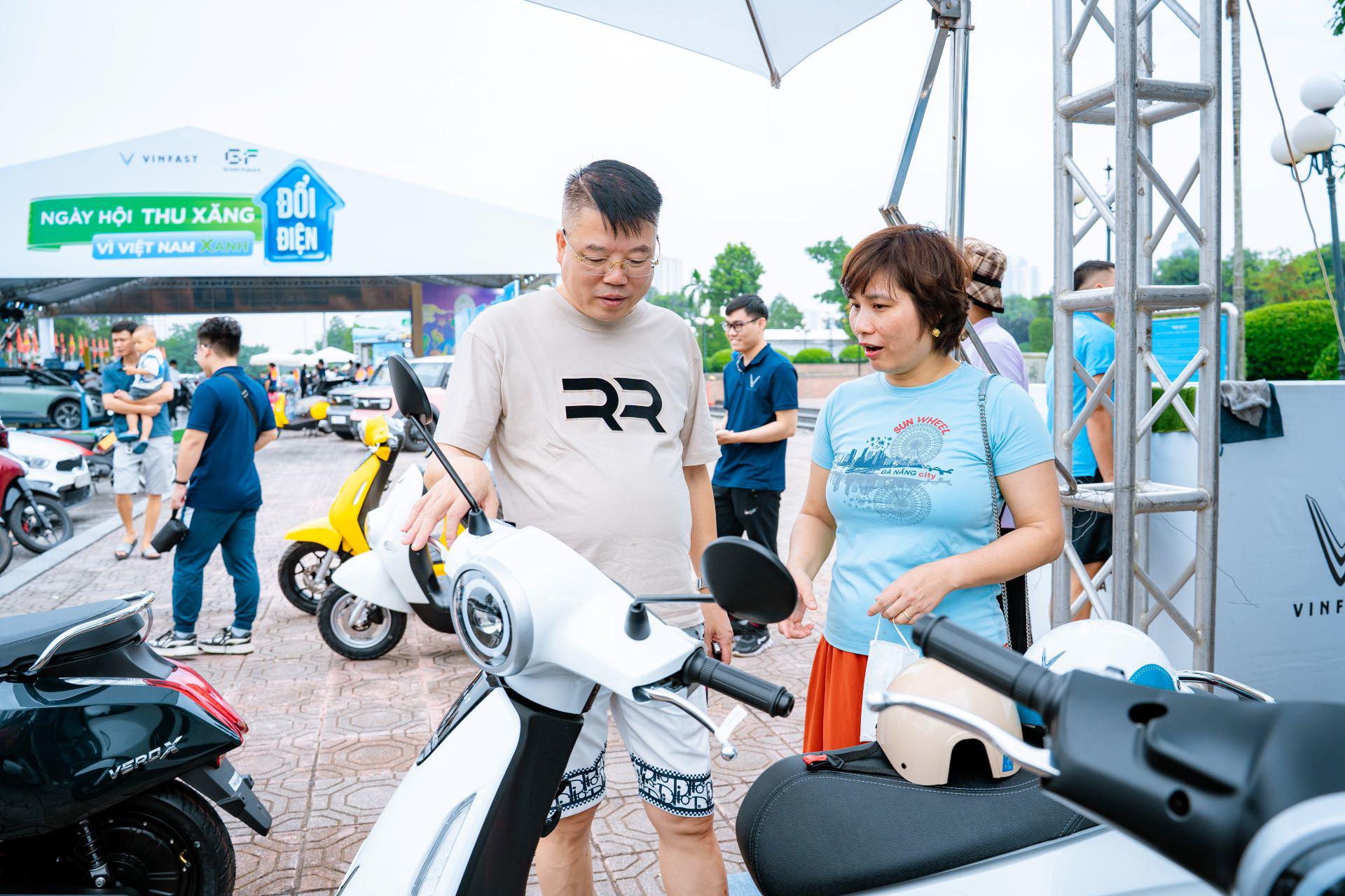 Mô hình của chuỗi sự kiện “Ngày hội Thu xăng đổi điện – Vì Việt Nam xanh” được đánh giá cao ở nhiều điểm cầu.