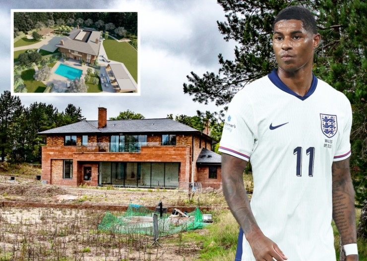 Rashford đau đầu khi dự án xây dựng "ngôi nhà trong mơ" ngốn 15 triệu bảng nhưng chưa hoàn thiện