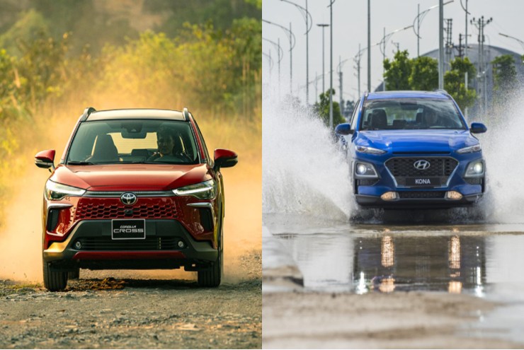 Tầm tiền 600-800 triệu đồng, chọn Toyota Corolla Cross hay Hyundai Kona? - 1