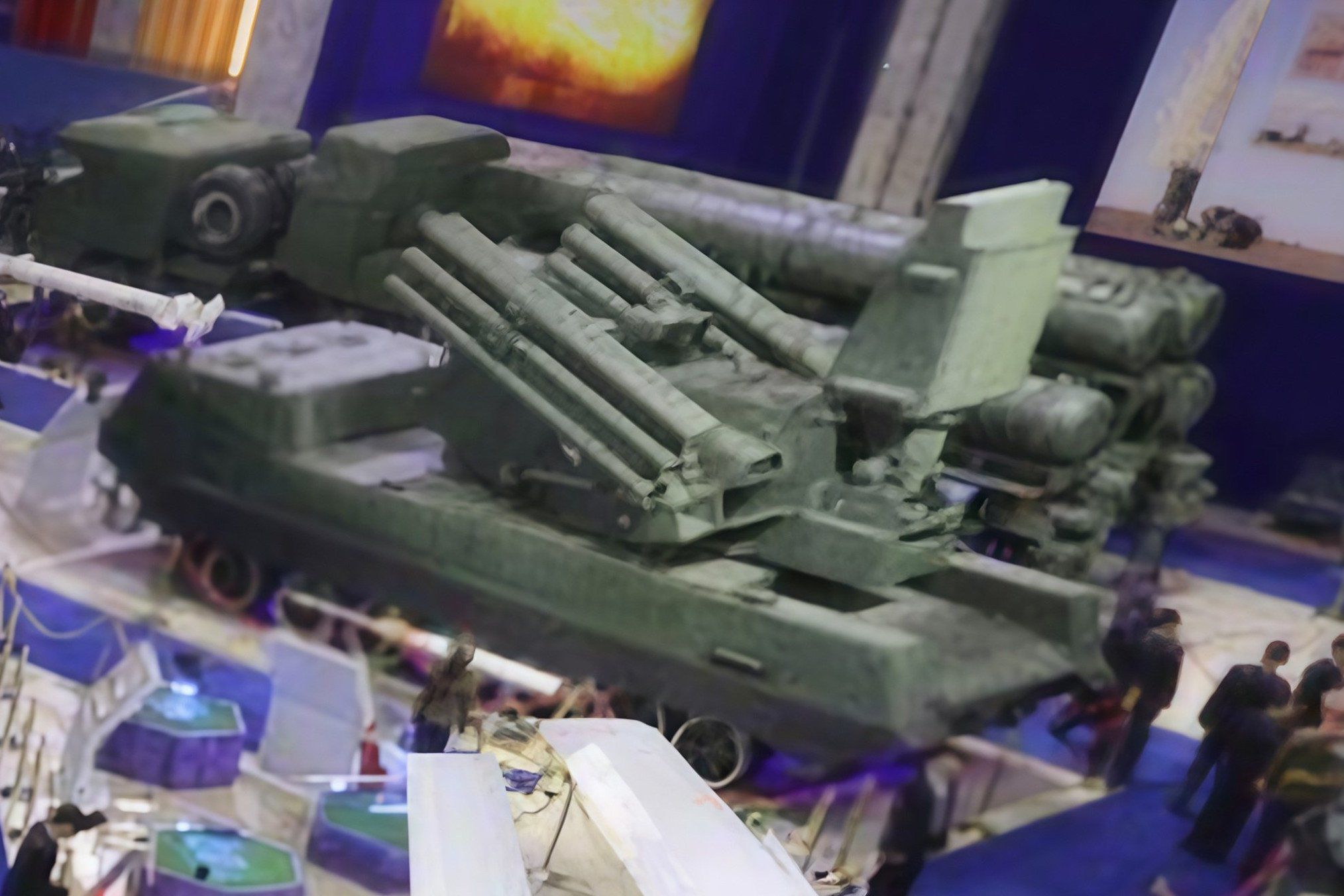 Hệ thống phòng không mới được Triều Tiên giới thiệu giống với phiên bản Pantsir của Nga.