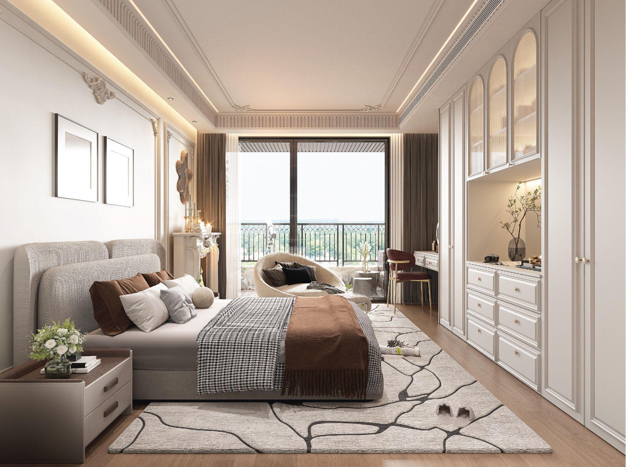 Căn hộ bàn giao chuẩn 5 sao từ gói liền tường cao cấp của Kohler, Grohe, Bosch, Eurowindow, Soho,…hoặc tương đương, đến gói full nội thất rời từ các thương hiệu toàn cầu như Sofeyia và Haier Group.