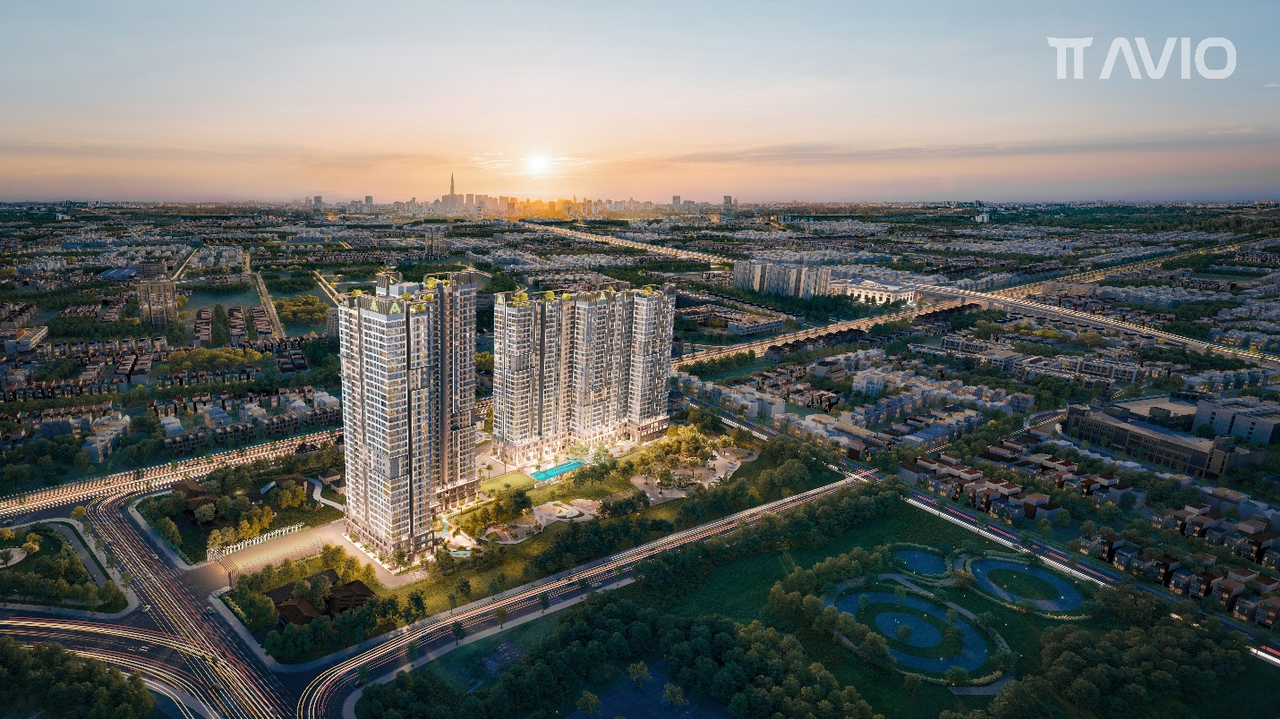 TT AVIO sở hữu vị trí tâm điểm kết nối các trục giao thông huyết mạch tại cửa ngõ khu Đông TP.HCM