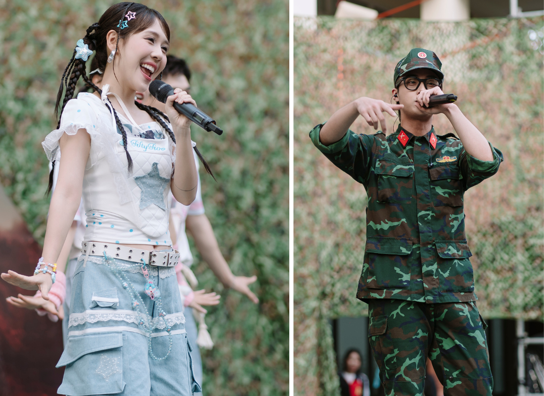 Sinh viên ĐH Công nghiệp trải nghiệm hoạt động người lính - 5