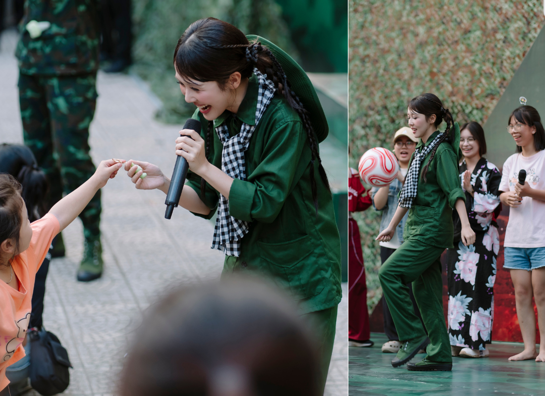 Sinh viên ĐH Công nghiệp trải nghiệm hoạt động người lính - 8