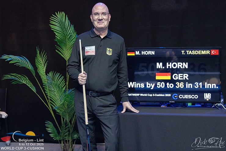 Martin Horn lên ngôi vô địch