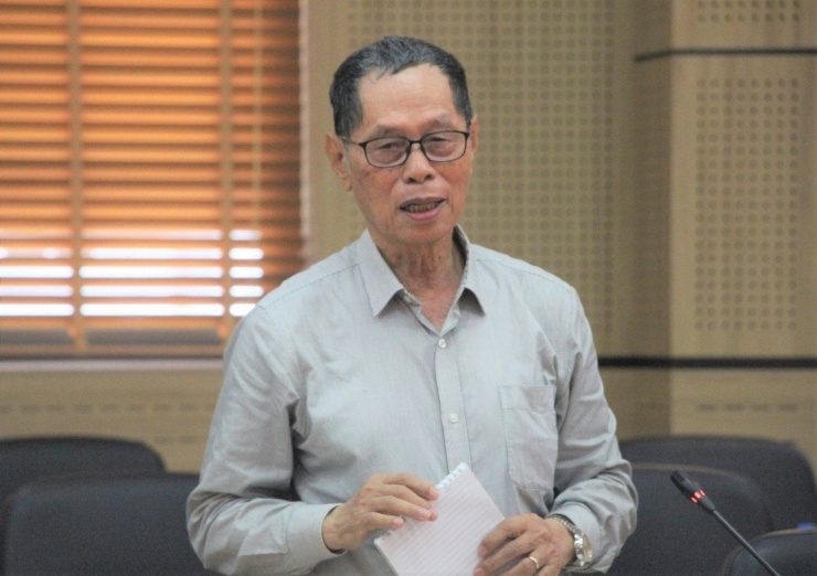 TS. Trần Văn Miều - Phó Chủ tịch Hội Bảo vệ Thiên nhiên và Môi trường Việt Nam. Ảnh: Minh Ngọc.