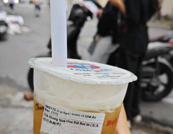 Trà sữa 7.000 đồng/ly