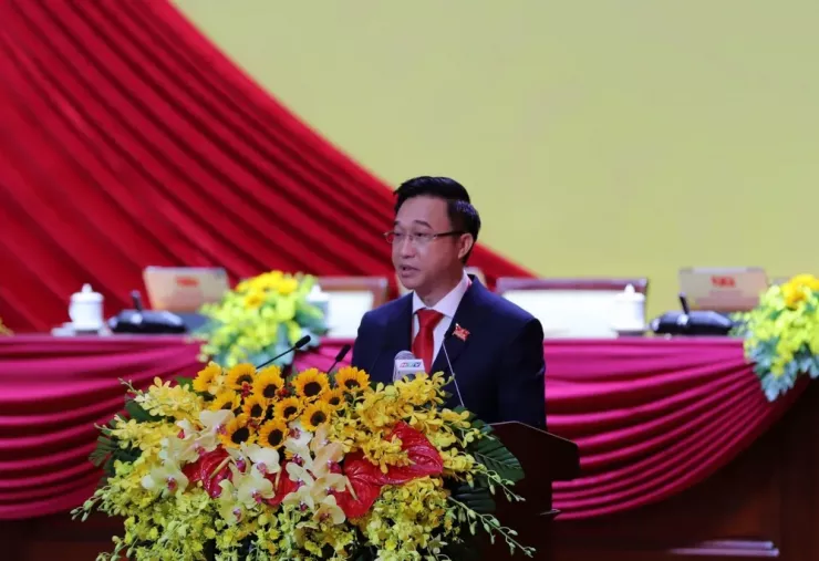 Ông Đặng Minh Thông, Phó Bí thư Thành ủy TP.HCM. Ảnh: BTC Đại hội