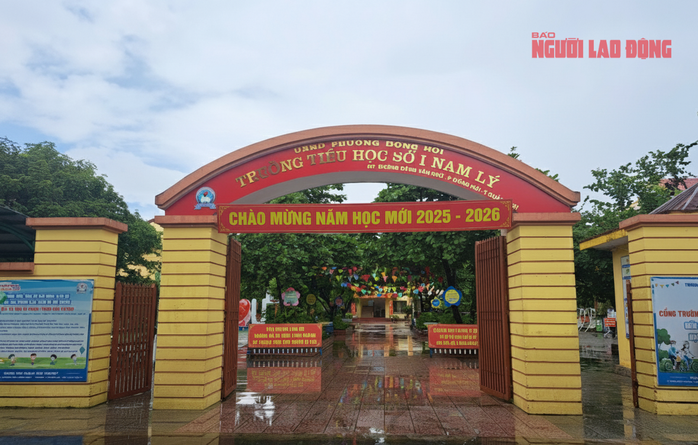 Trường Tiểu học số 1 Nam Lý - Ảnh Hoàng Phúc
