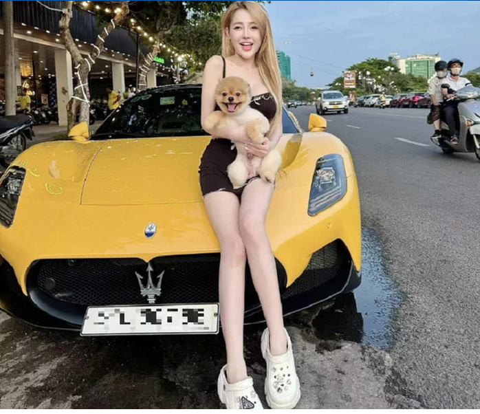 Ngân 98 trước khi bị bắt