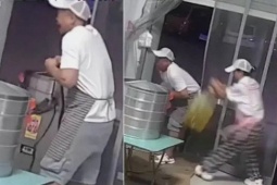 Bạn trẻ - Cuộc sống - Chồng bị điện giật co cứng trong bếp, người vợ giải cứu thông minh