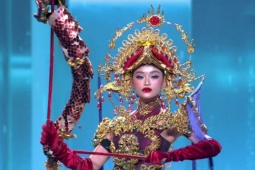 Thời trang - Yến Nhi múa rồng, thí sinh Miss Grand International 2025 nhào lộn 7 vòng gây sốc