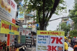 Thị trường - Tiêu dùng - Các chuỗi trà sữa 7.000 - 10.000 đồng/ly xuất hiện dày đặc trên nhiều tuyến đường ở TP HCM