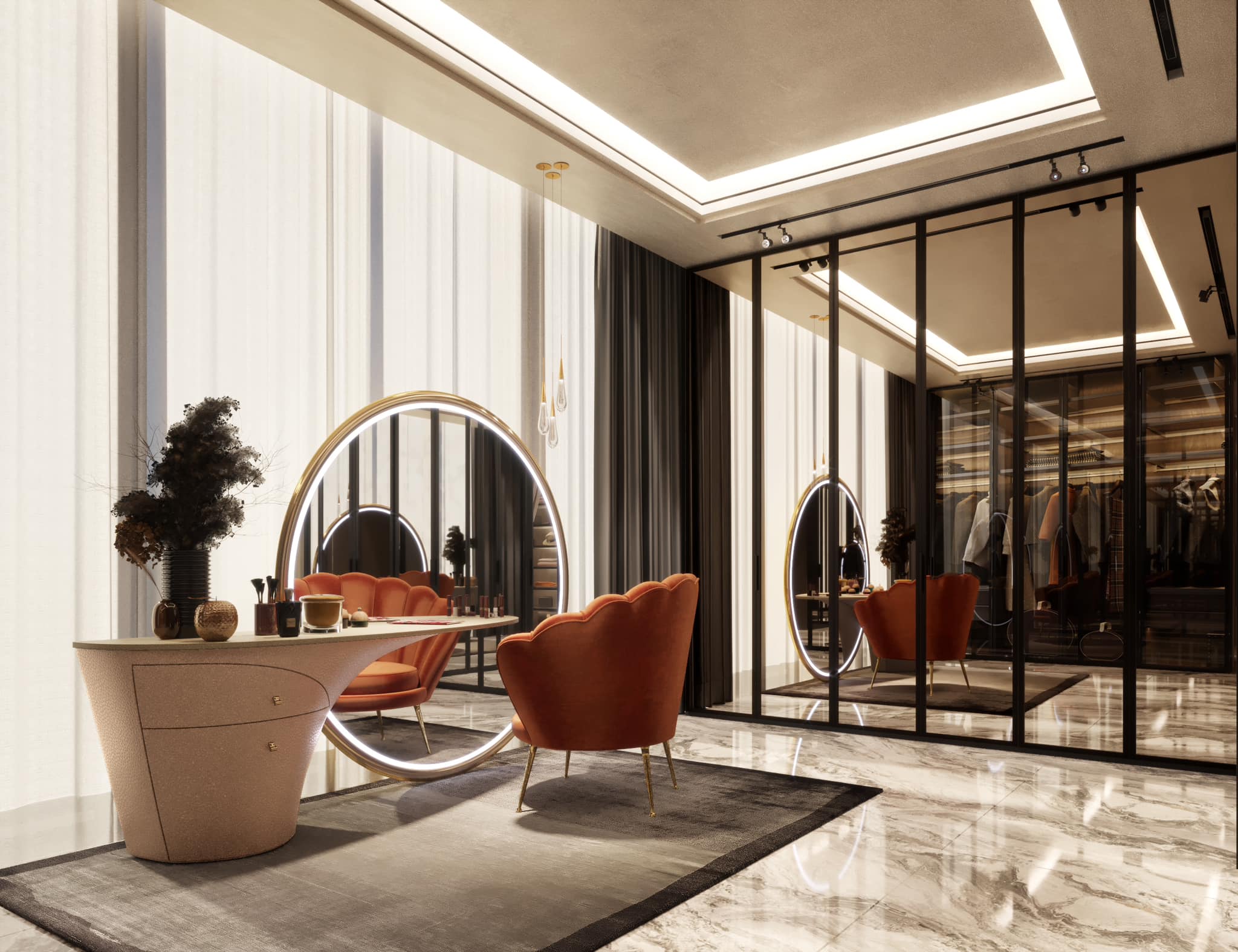 Căn penthouse này được Ngân 98 mua vào năm 2023 tại tầng 34 của một chung cư cao cấp ở quận 2, TP.HCM. (Ảnh: FBNV)
