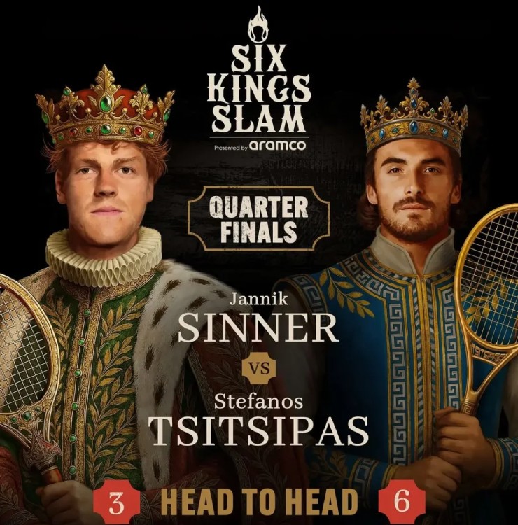 Mỗi tay vợt tham dự giải được ví như 1 nhà vua