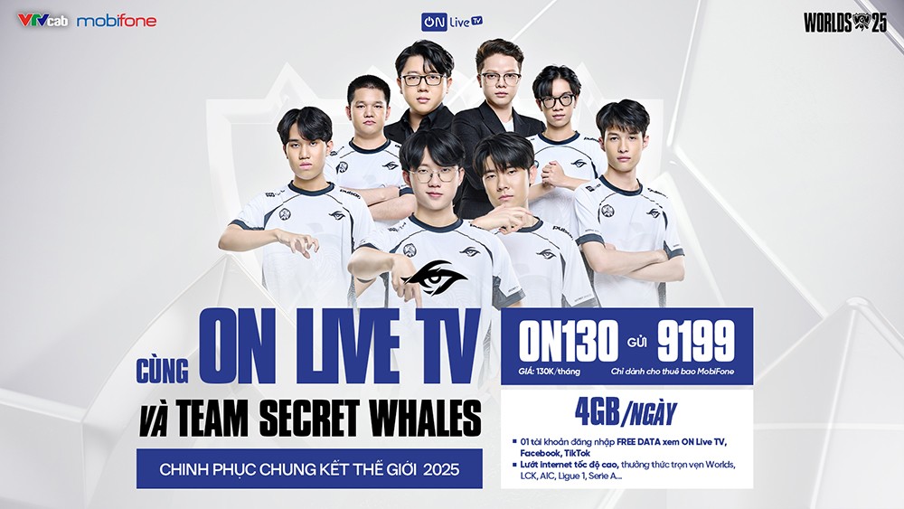 ON Live TV hợp tác cùng TSW chinh phục Chung kết thế giới 2025