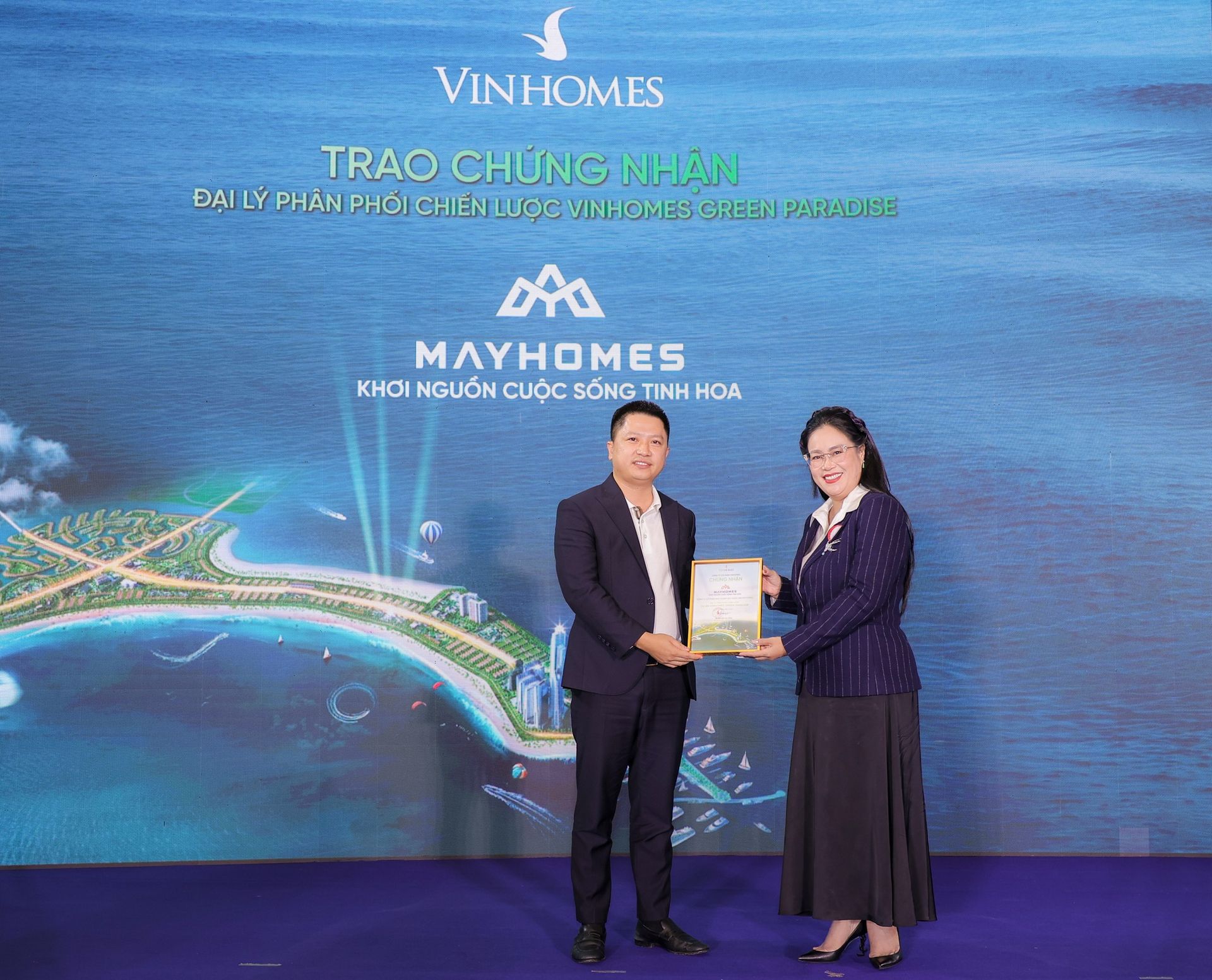Mayhomes tự hào là đại lý phân phối F1 Vinhomes Green Paradise