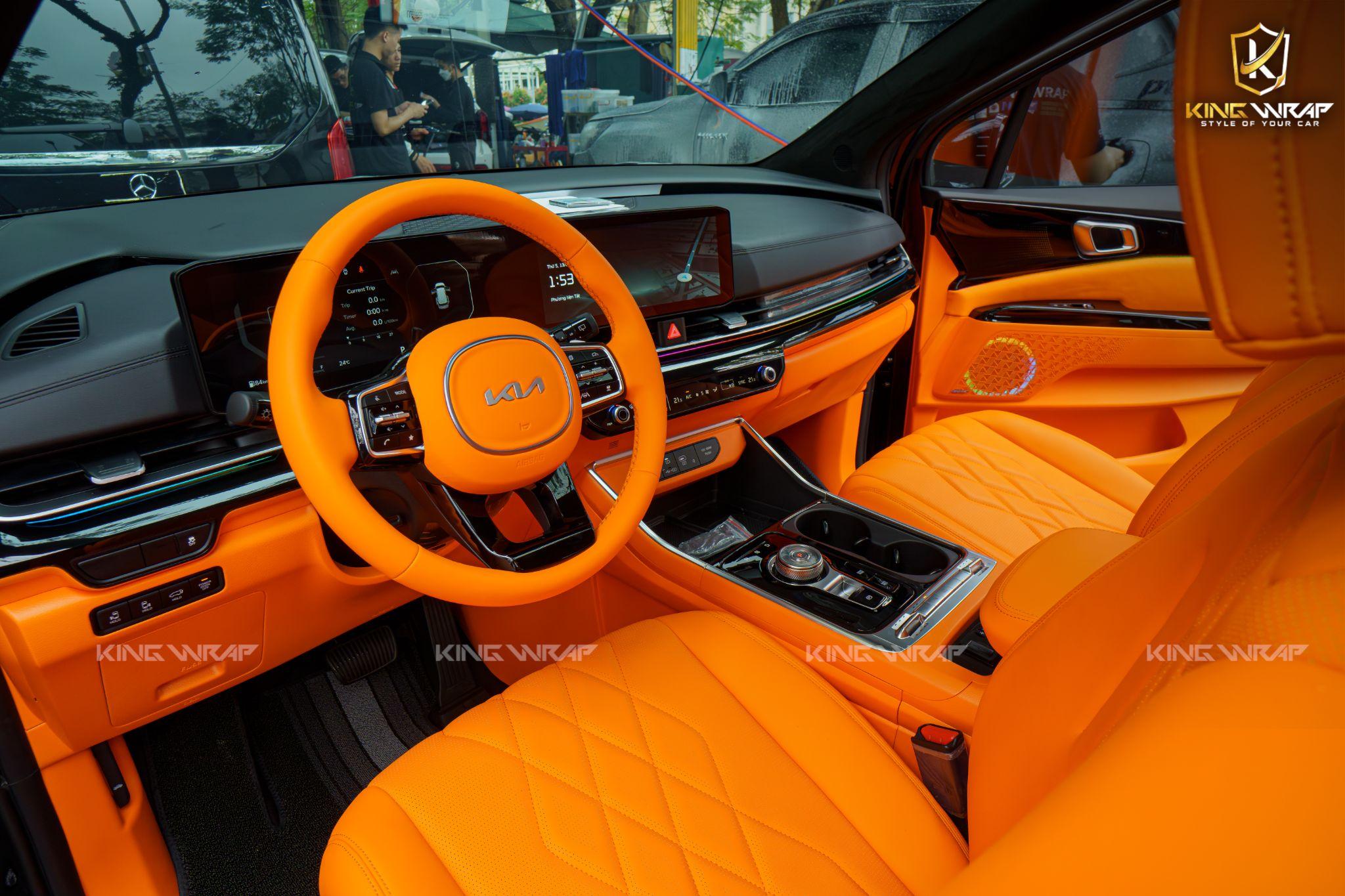 Độ xe Limousine Hà Nội uy tín: Kingwrap biến xe thành khoang hạng thương gia - 1