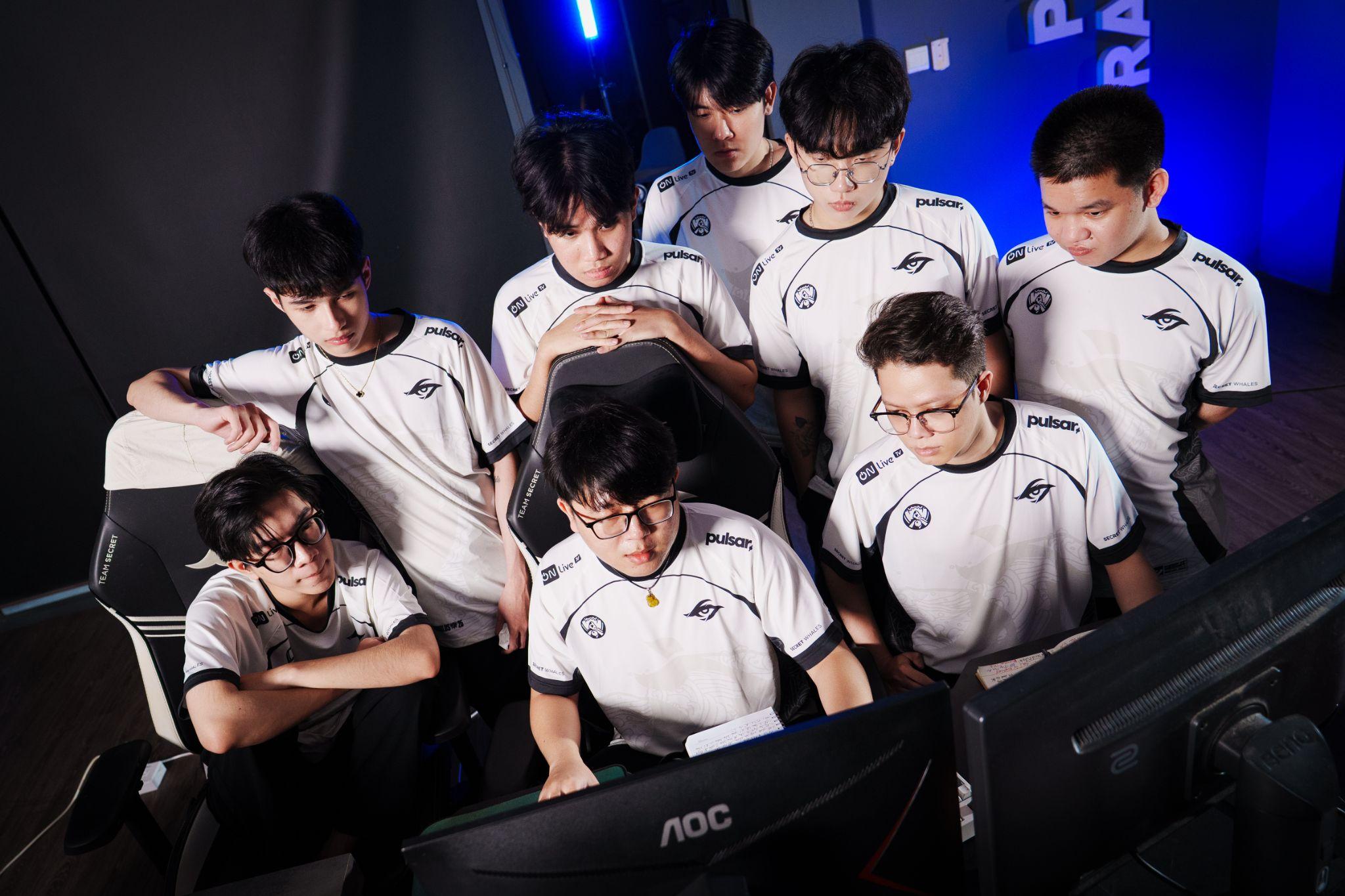 Team Secret Whales là đội hình trẻ nhất Worlds 2025