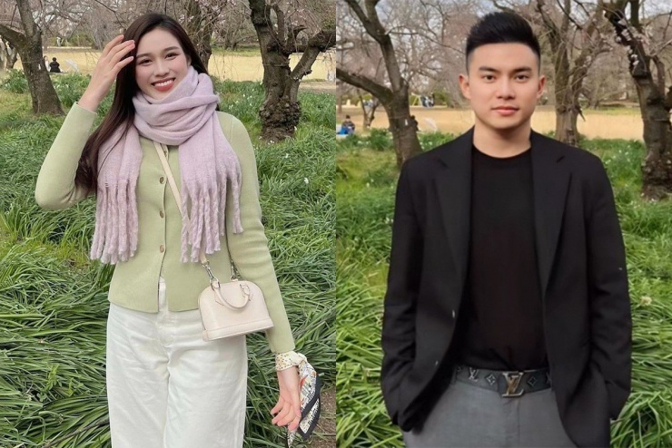 Hình ảnh Đỗ Thị Hà và thiếu gia Viết Vương trong thời gian hẹn hò.