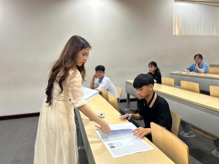 Thí sinh thi đánh giá năng lực do ĐHQG TP HCM tổ chức năm 2025