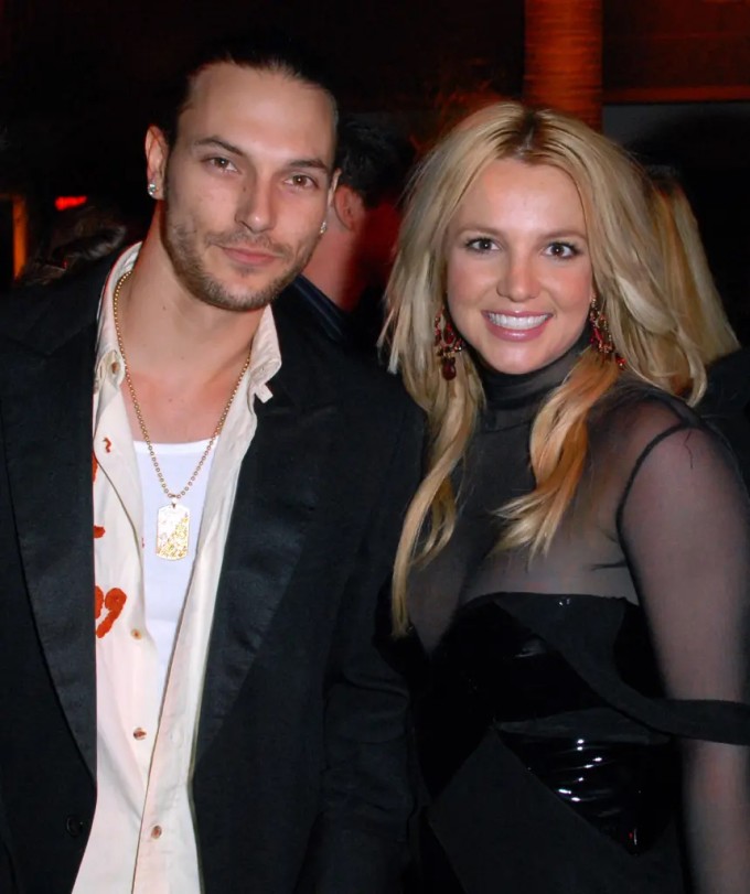 Britney Spears và chồng cũ, Kevin Federline. Ảnh: Michael Caulfield