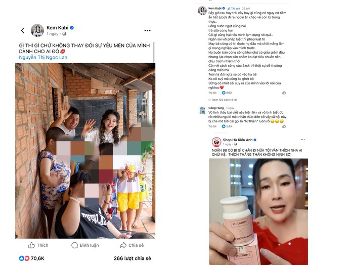 Những bài đăng khiến dư luận tranh cãi rằng đó là cảm thông hay cổ súy gián tiếp?