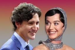 Giải trí - Bức ảnh Katy Perry hôn cựu Thủ tướng Canada gây sốt toàn cầu
