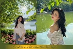 Cô gái Sài Gòn chụp ảnh phố thu Hà Nội “đốn tim” dân mạng