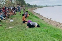 Thông tin mới vụ bố ôm 2 con nhỏ nhảy xuống sông tự tử