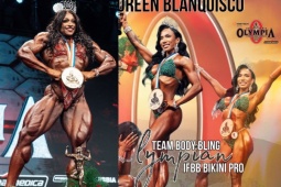 Mê mẩn ngắm nhà vô địch bikini thể hình, nữ VĐV vòng đùi 69cm đăng...