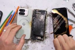 Google Pixel 10 Pro Fold bị cháy pin trong bài kiểm tra độ bền