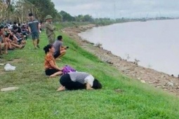 Tin tức trong ngày - Vụ bố ôm 2 con nhỏ nhảy sông tự tử: Đã tìm thấy thi thể 2 cháu bé