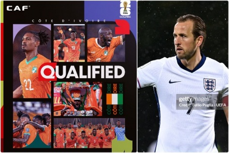 28/48 anh hào World Cup lộ diện: Anh dẫn đầu châu Âu, cục diện châu Phi ngã ngũ