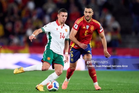 Video bóng đá Tây Ban Nha - Bulgaria: Mãn nhãn 4 bàn, phạt đền ấn định (Vòng loại World Cup)