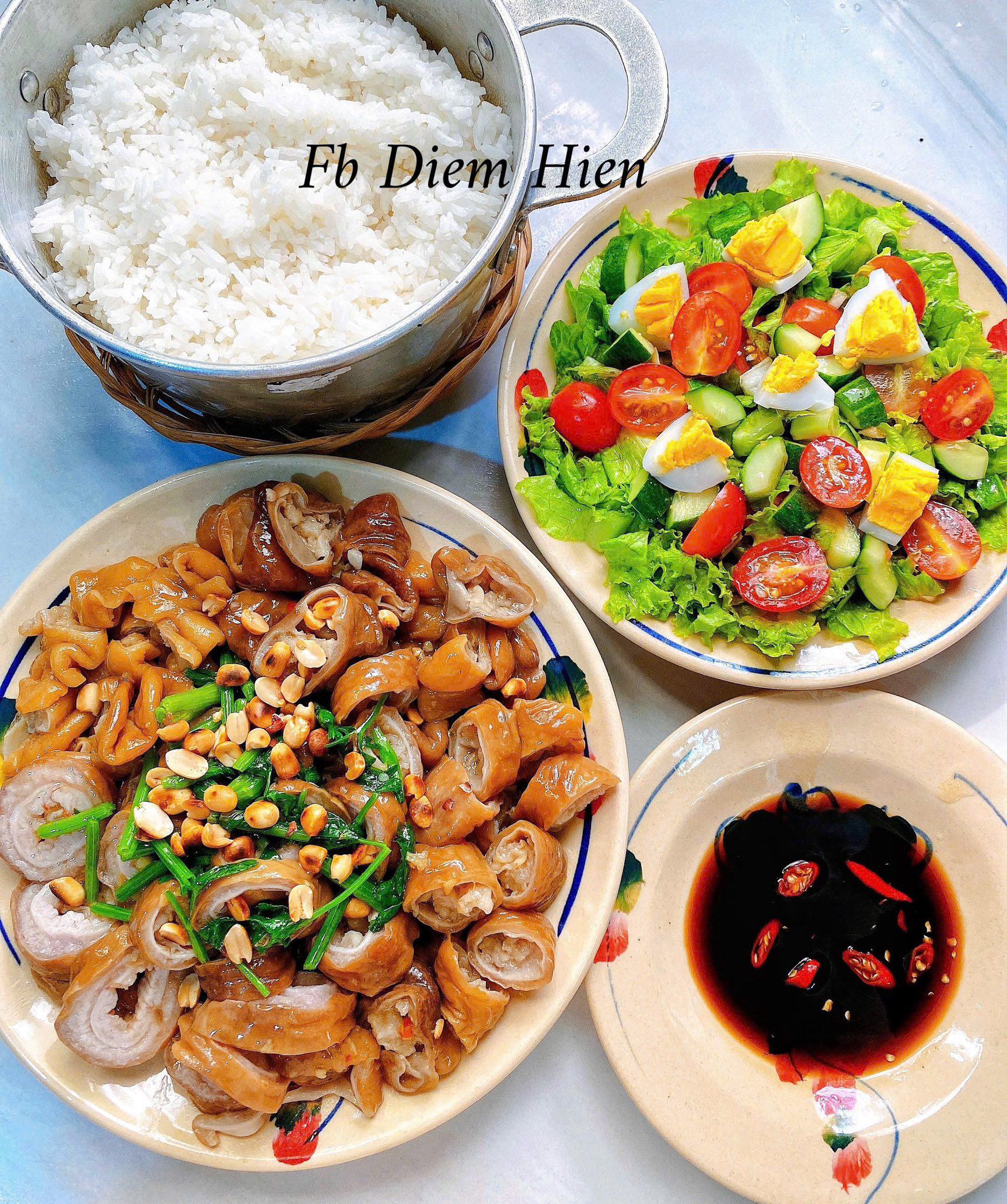 Ruột heo khìa - Salad&nbsp;