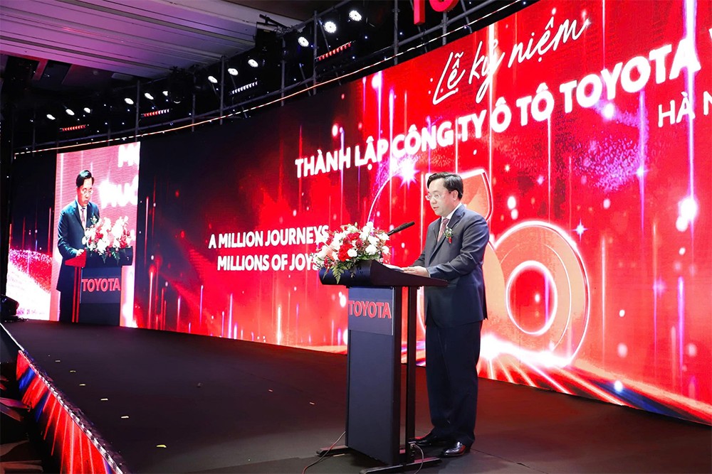 Lãnh đạo tỉnh Phú Thọ đánh giá cao những đóng góp của Toyota cho cộng đồng địa phương trong suốt ba thập kỷ qua.