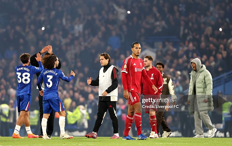 Liverpool thua Chelsea tại vòng 7 Ngoại hạng Anh mùa giải 2025/26