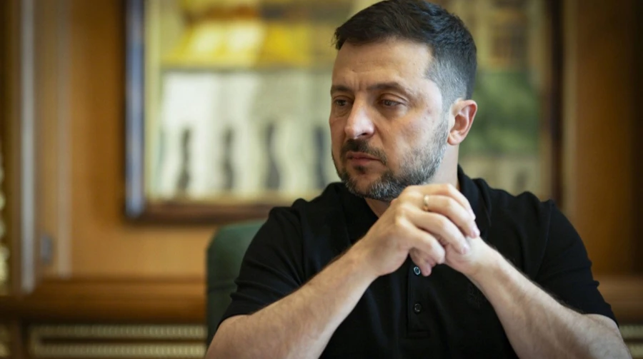 Tổng thống Ukraine Volodymyr Zelensky. Ảnh: Ukrainska Pravda.