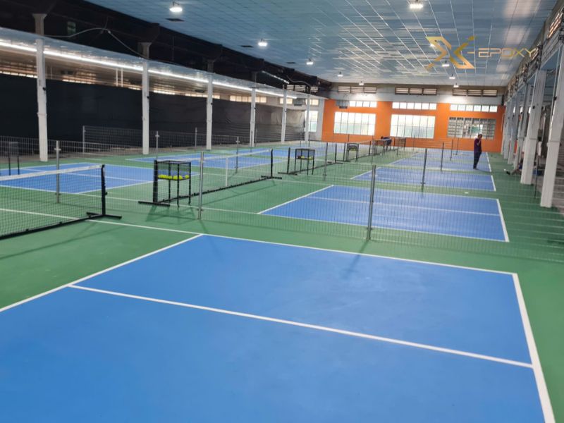 Thi công pickleball TPHCM từ X-Epoxy uy tín, chất lượng